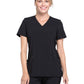 Women's 3-Pocket Mock Wrap Knit Panel Top