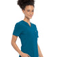 Women's Left Chest Pocket Tuckable V-Neck Top