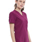 Women's Left Chest Pocket Tuckable V-Neck Top