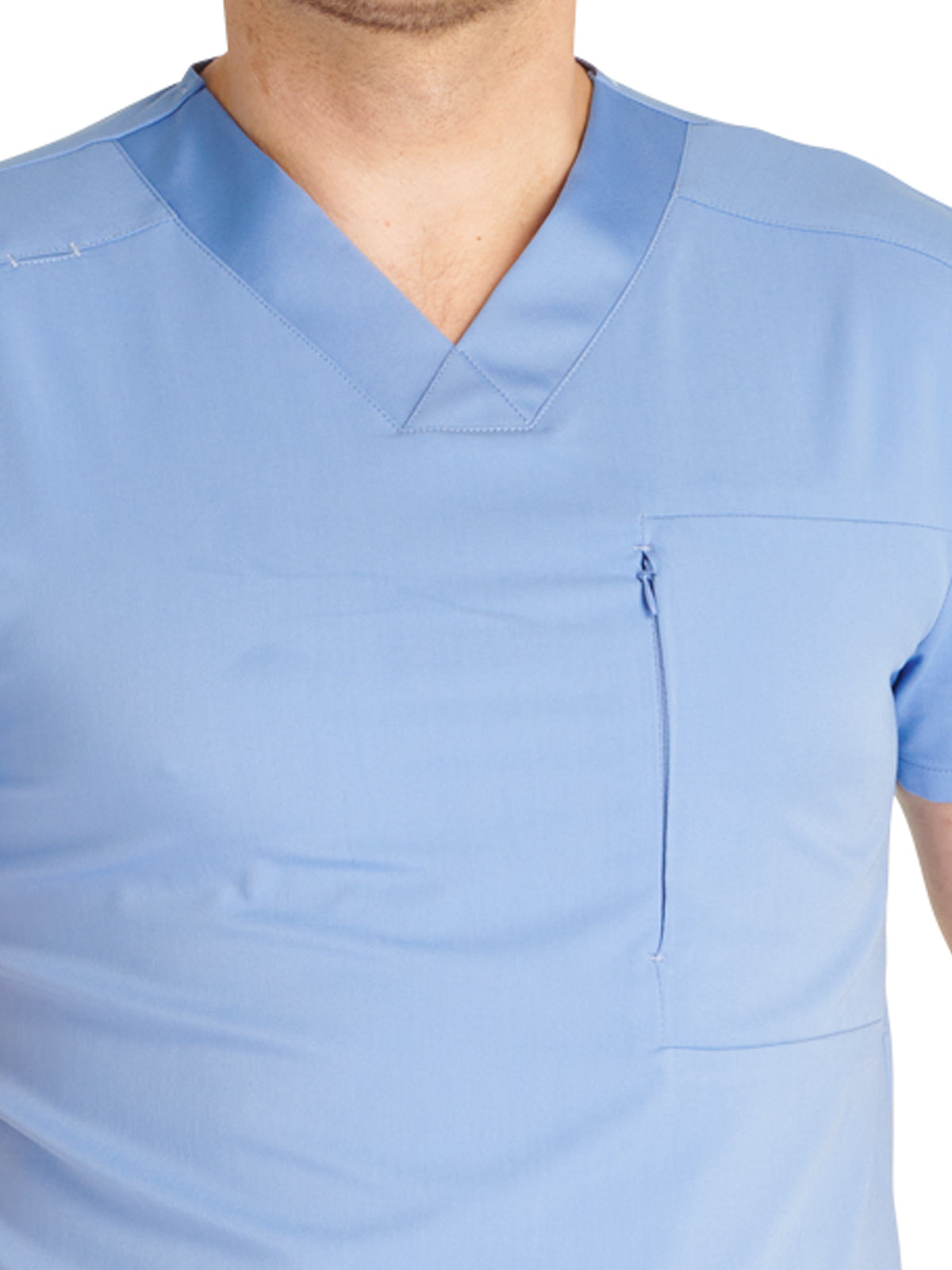 Men's V-Neck Scrub Top