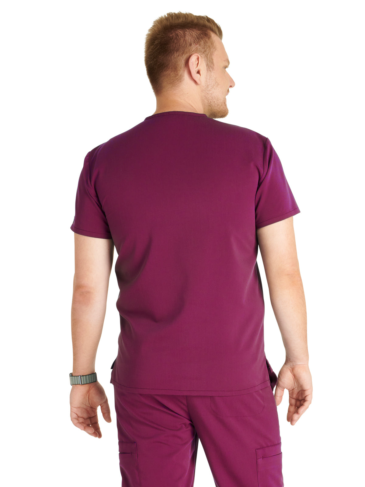 Men's V-Neck Scrub Top