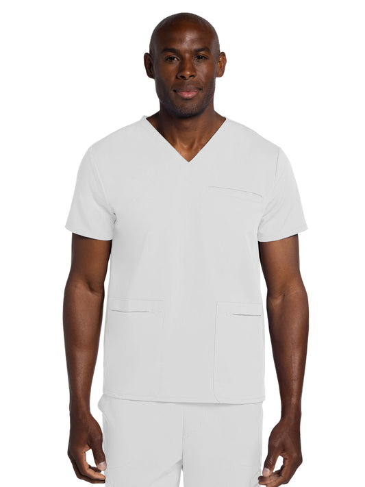 Men's V-Neck Scrub Top