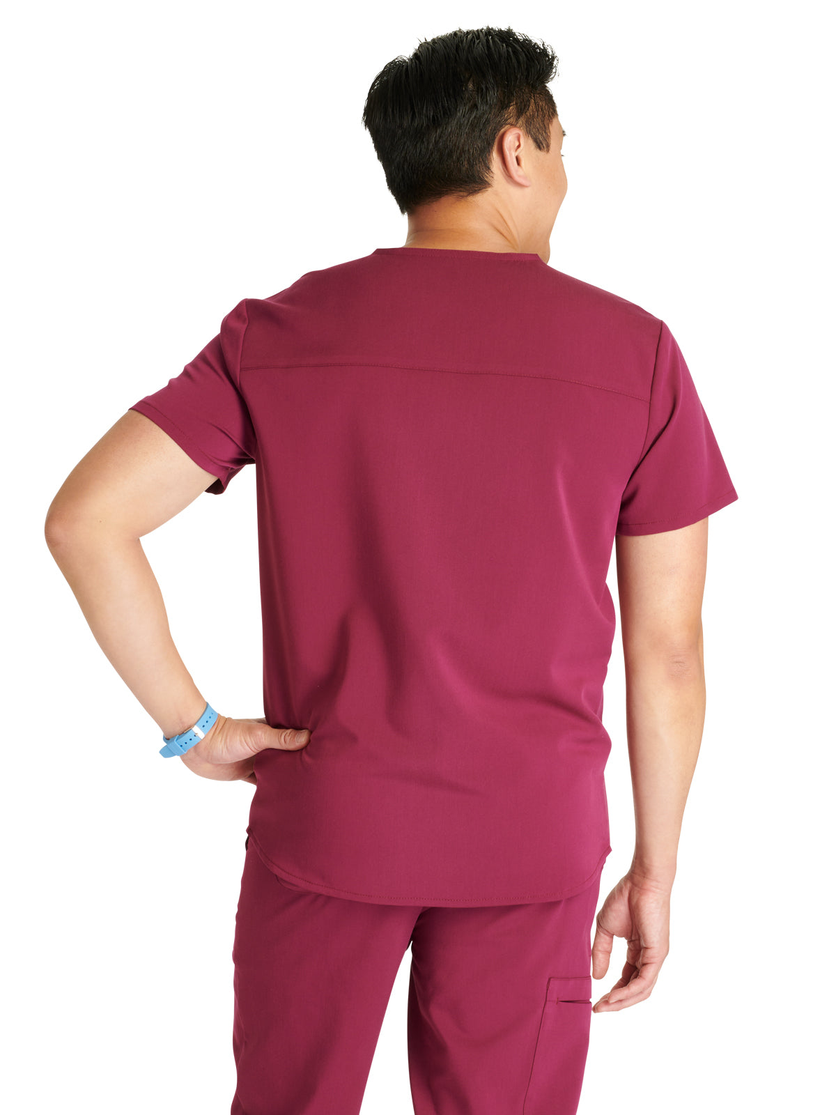 Men's V-Neck Scrub Top