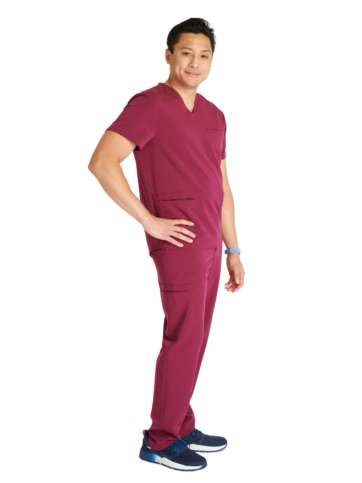 Men's V-Neck Scrub Top