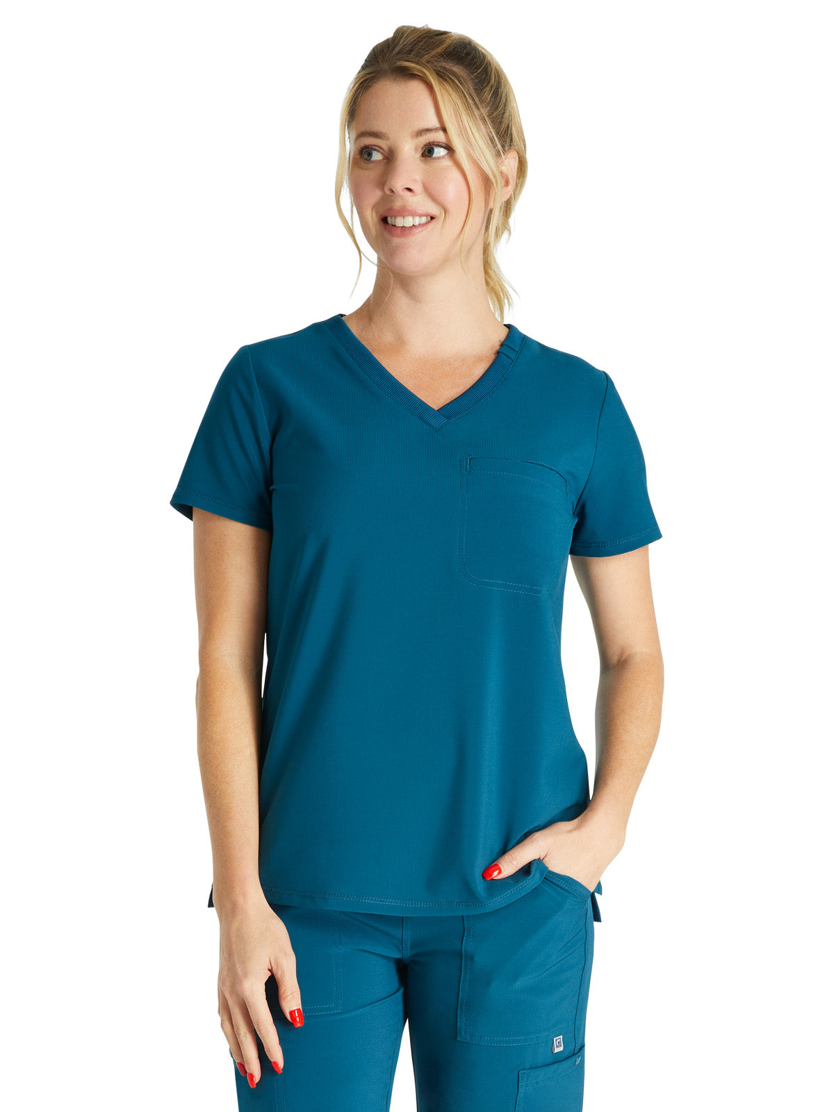 Women's Tuckable V-Neck Top