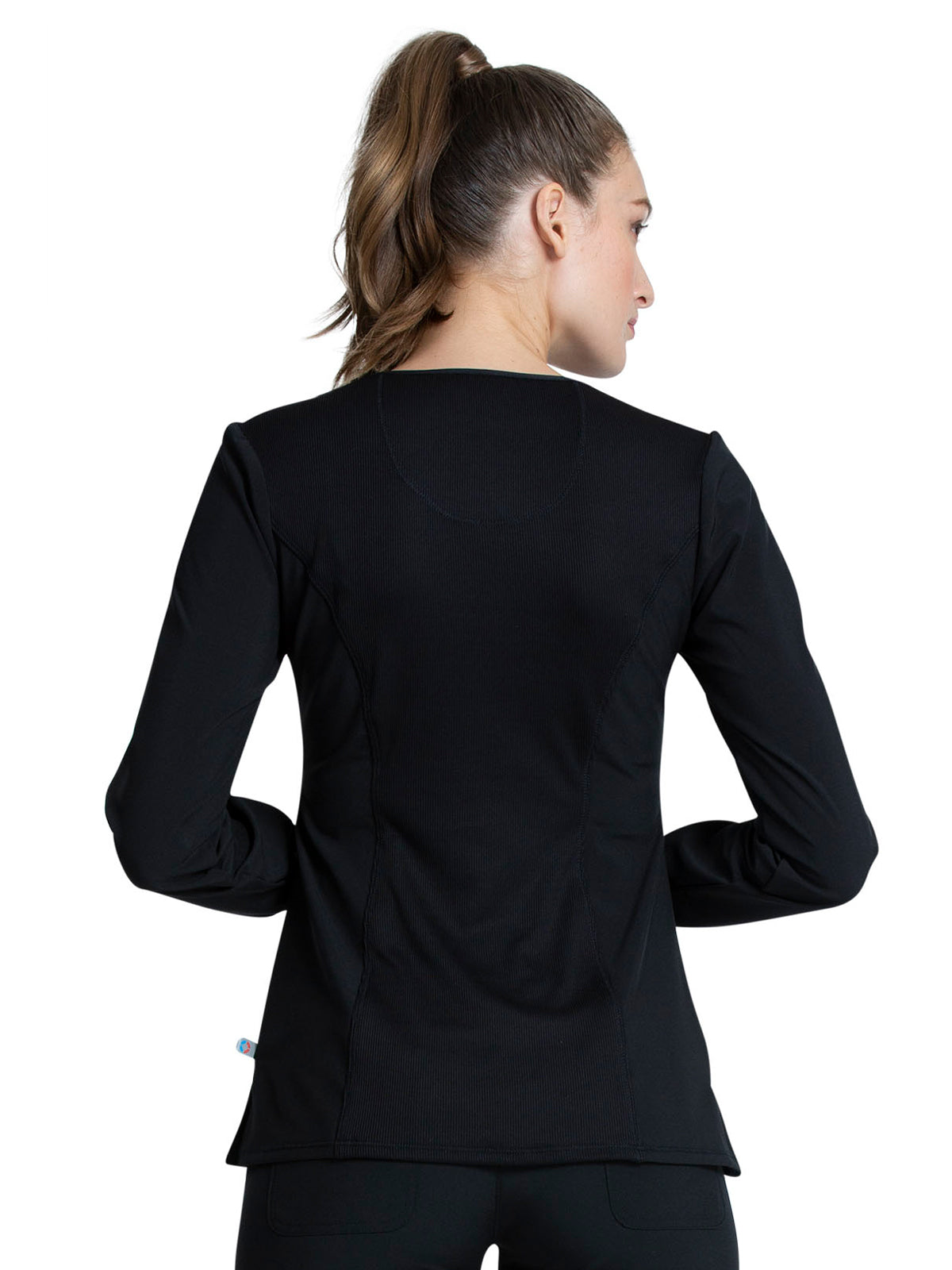 Women's 3 Pocket Long Sleeve V-Neck Top