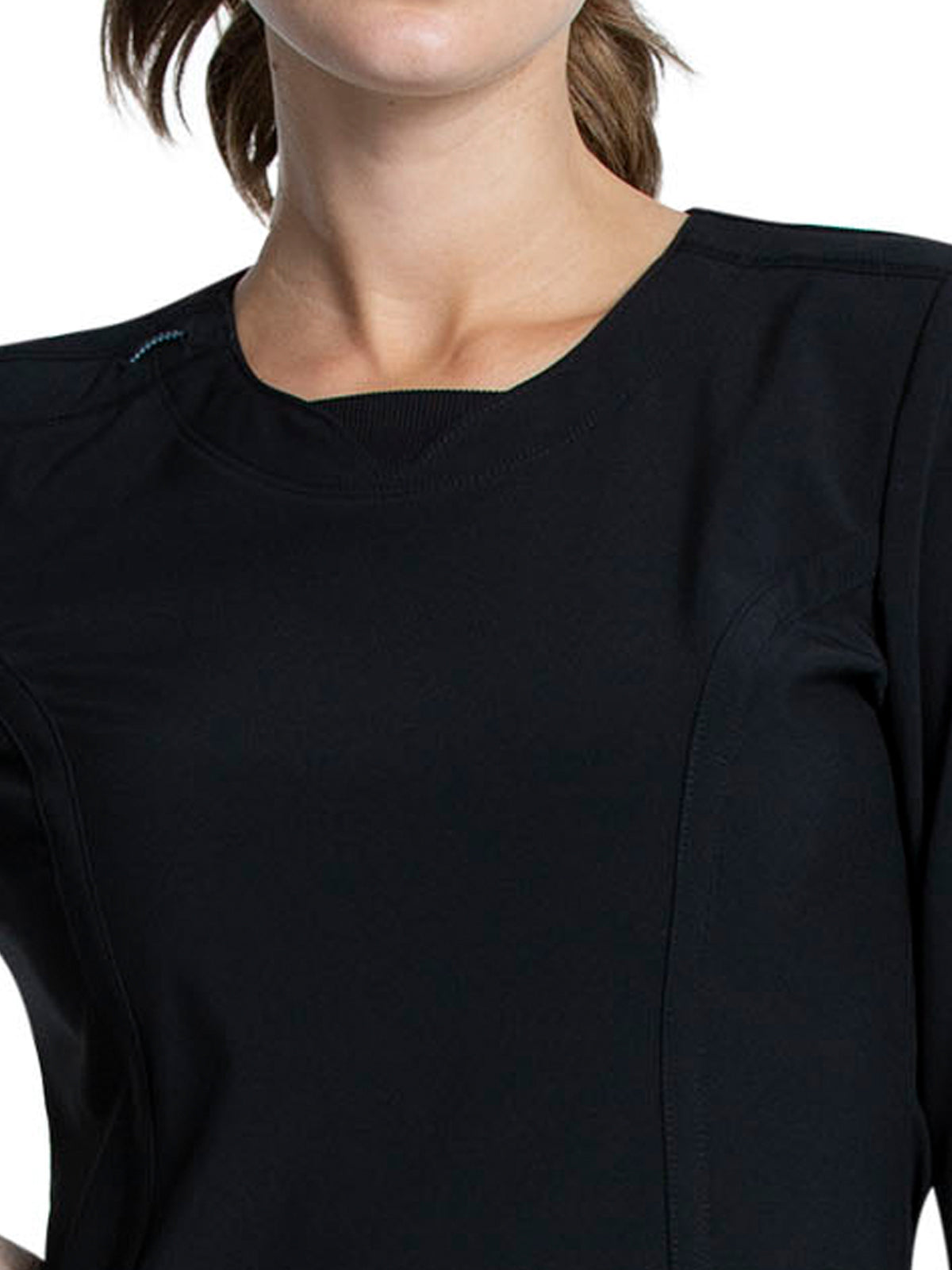 Women's 3 Pocket Long Sleeve V-Neck Top