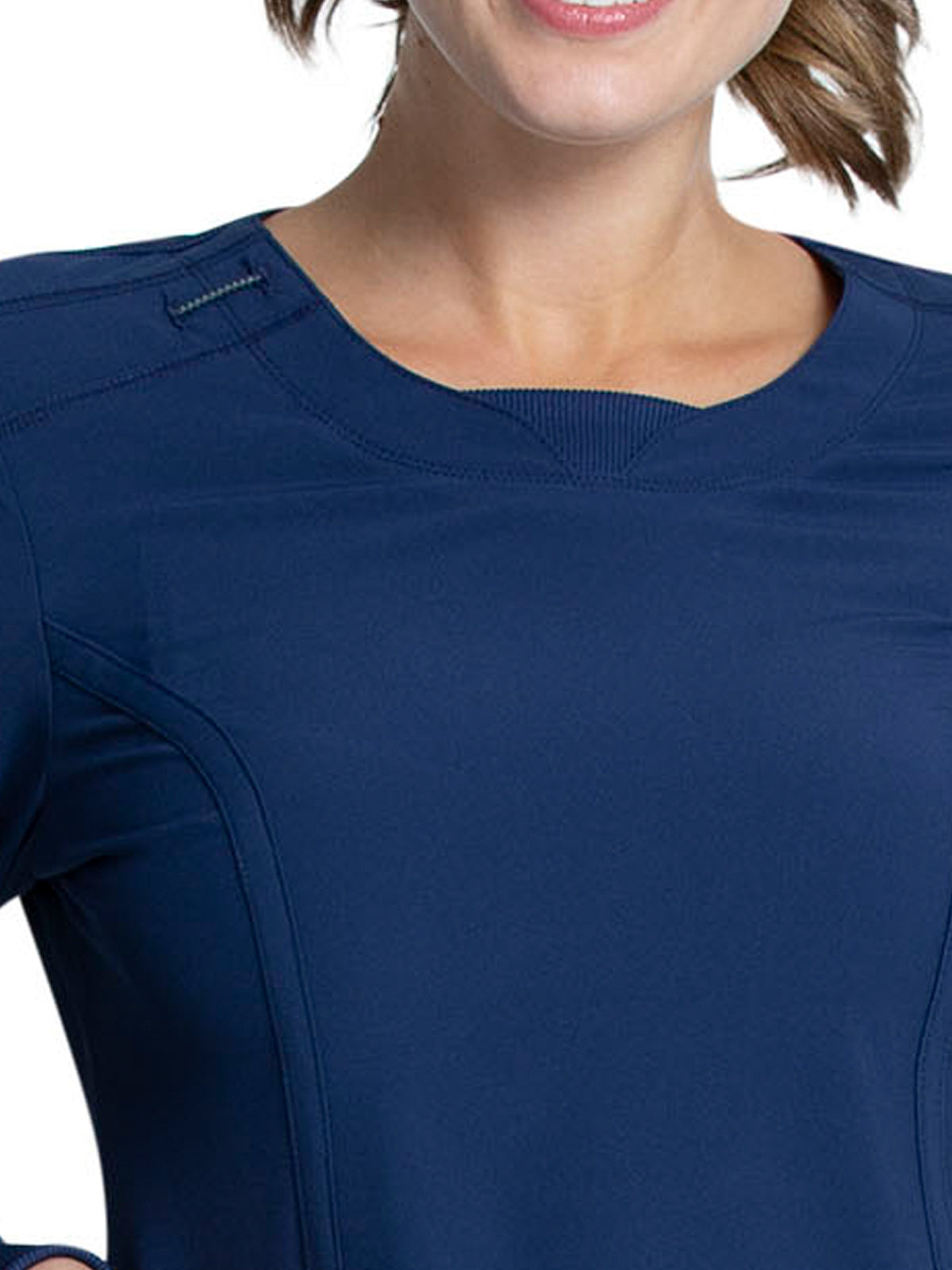 Women's 3 Pocket Long Sleeve V-Neck Top