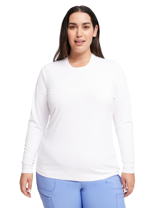 Women's Long Sleeve Underscrub Knit Tee