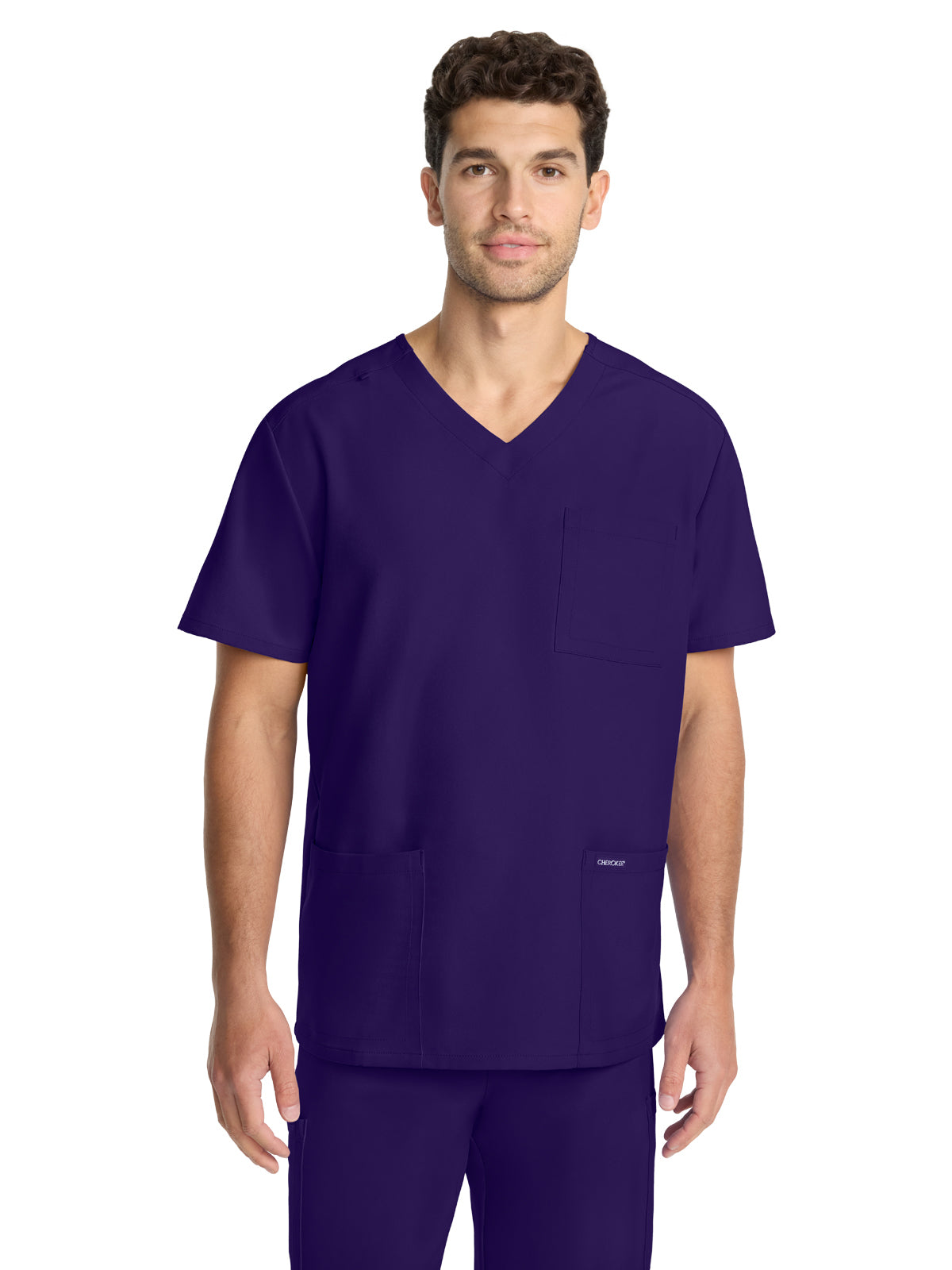 Men's 3-Pocket Tuck-In V-Neck Top