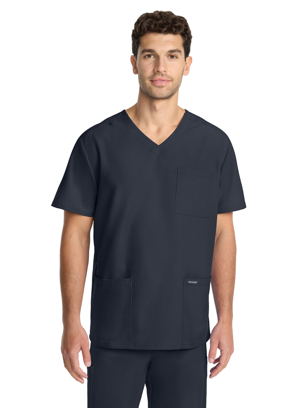 Men's 3-Pocket Tuck-In V-Neck Top