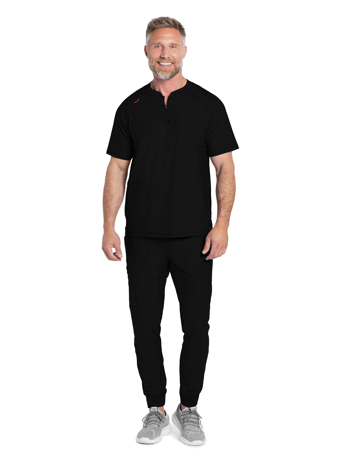 Men's 3-Pocket Henley Top