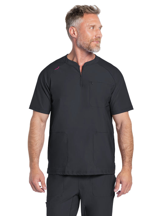 Men's 3-Pocket Henley Top