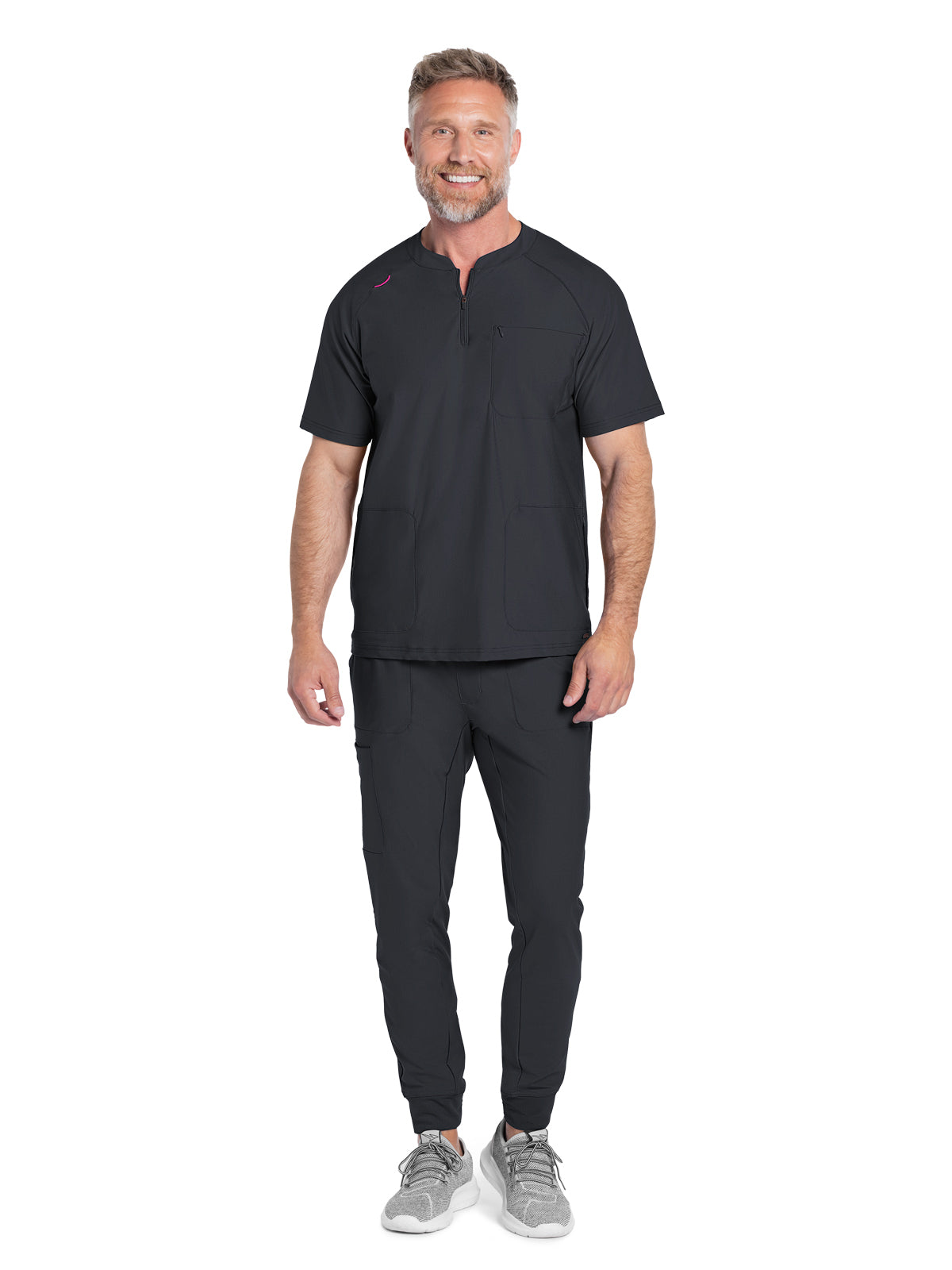 Men's 3-Pocket Henley Top