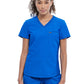 Women's 1-Pocket Tuckable V-Neck Top - CK819 - Royal