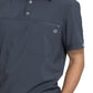 Men's 1-Pocket Tuckable Zipper Polo Top