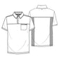 Men's 1-Pocket Tuckable Zipper Polo Top