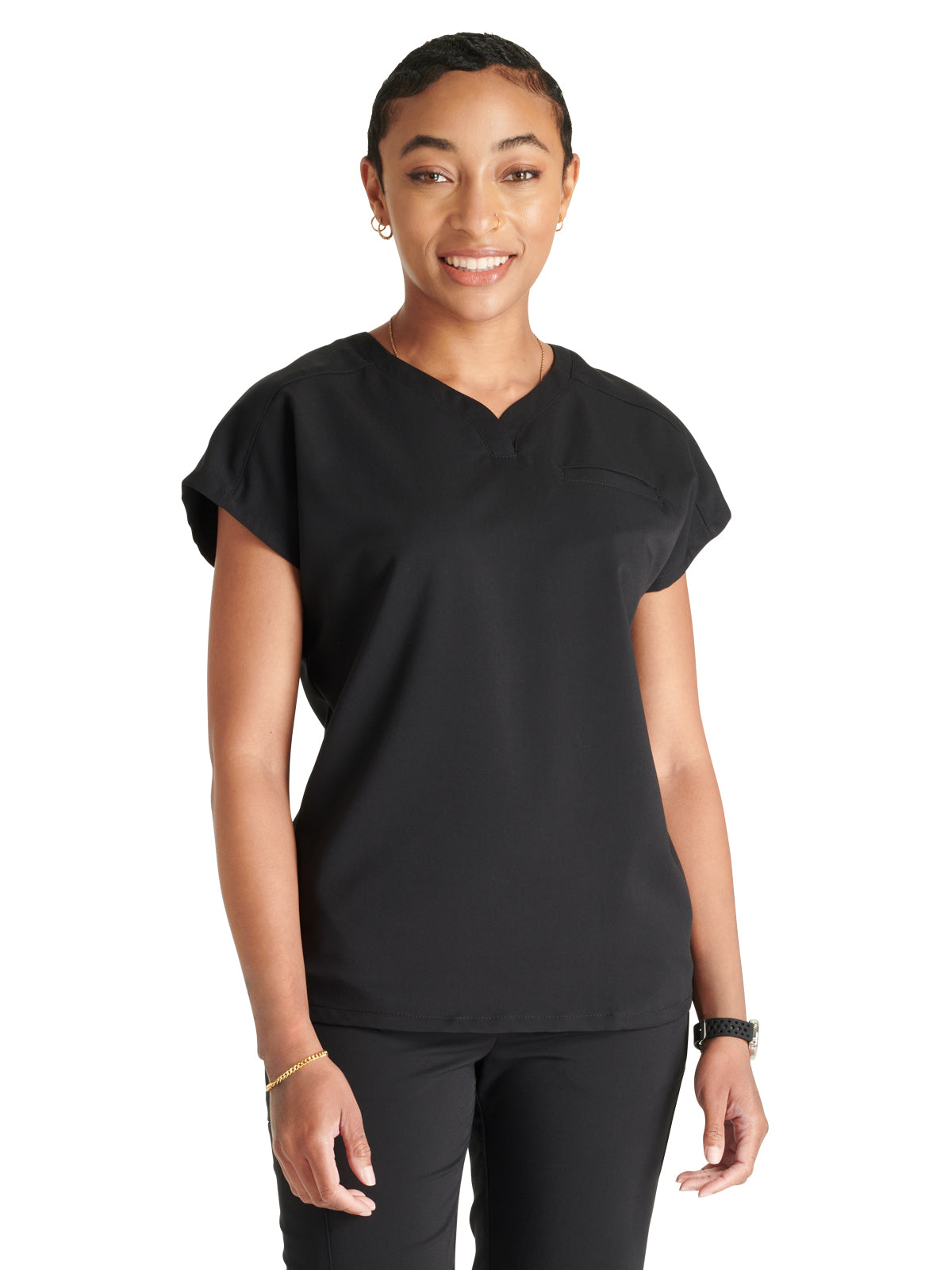 Women's V-Neck Scrub Top