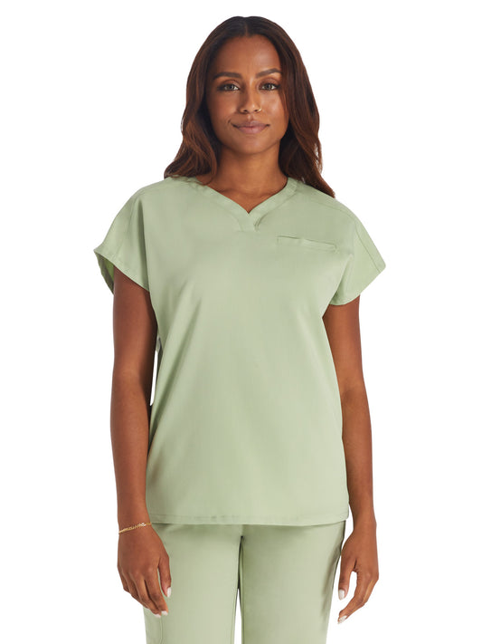 Women's V-Neck Scrub Top