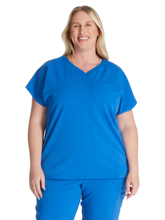 Women's V-Neck Scrub Top