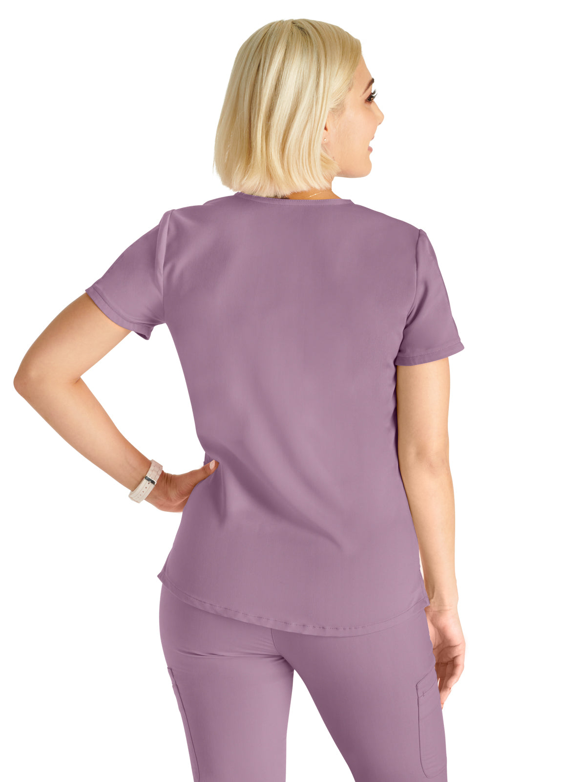 Women's V-Neck Scrub Top