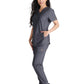 Women's 2-Pocket Contemporary V-Neck Scrub Top