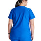 Women's 2-Pocket Contemporary V-Neck Scrub Top