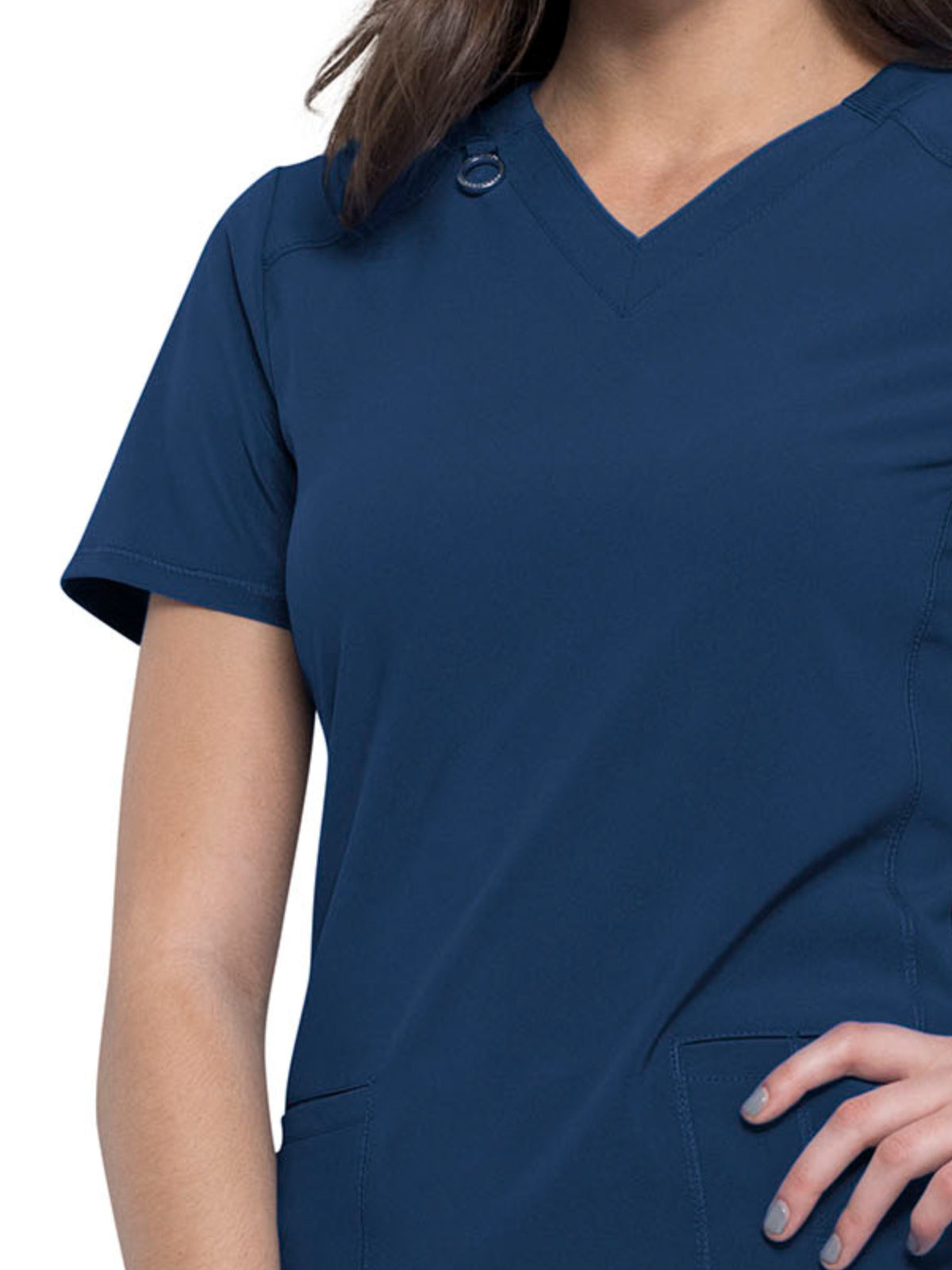 Women's 2-Pocket V-Neck Scrub Top