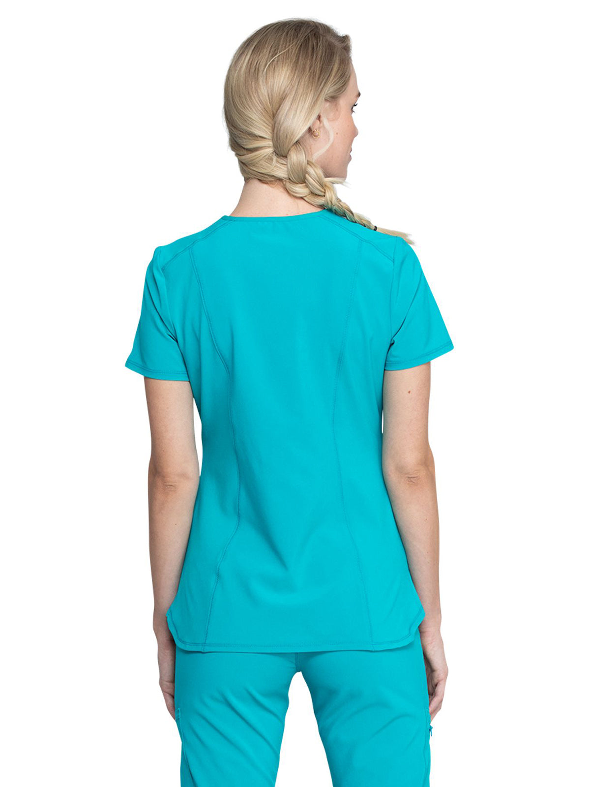 Women's 2-Pocket V-Neck Scrub Top