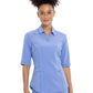 Women's Elbow Length Sleeved 3 Pocket Polo Shirt