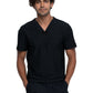 Men's 1-Pocket Tuckable V-Neck Top - CK885 - Black