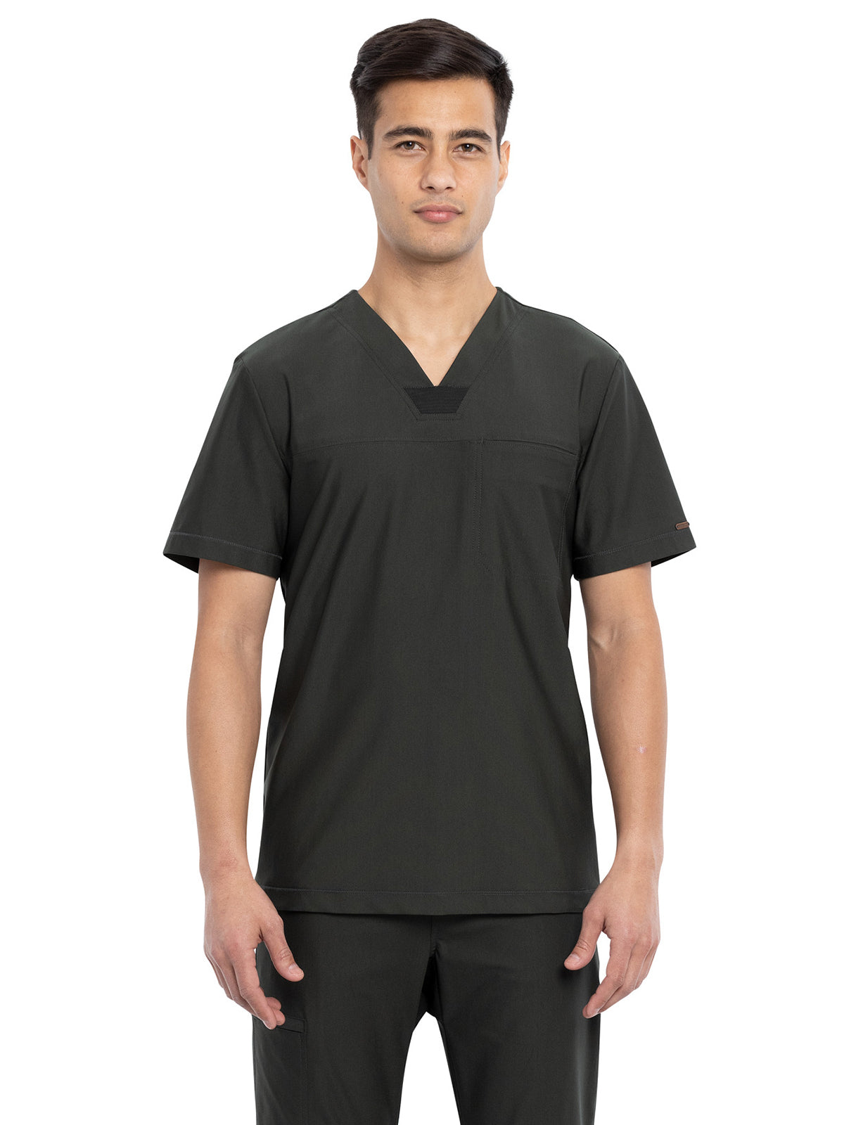 Men's Contouring Tuckable V-Neck Scrub Top