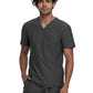 Men's 1-Pocket Tuckable V-Neck Top - CK885 - Pewter