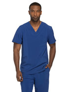Men's 3-Pocket V-Neck Top - CK900A - Galaxy Blue