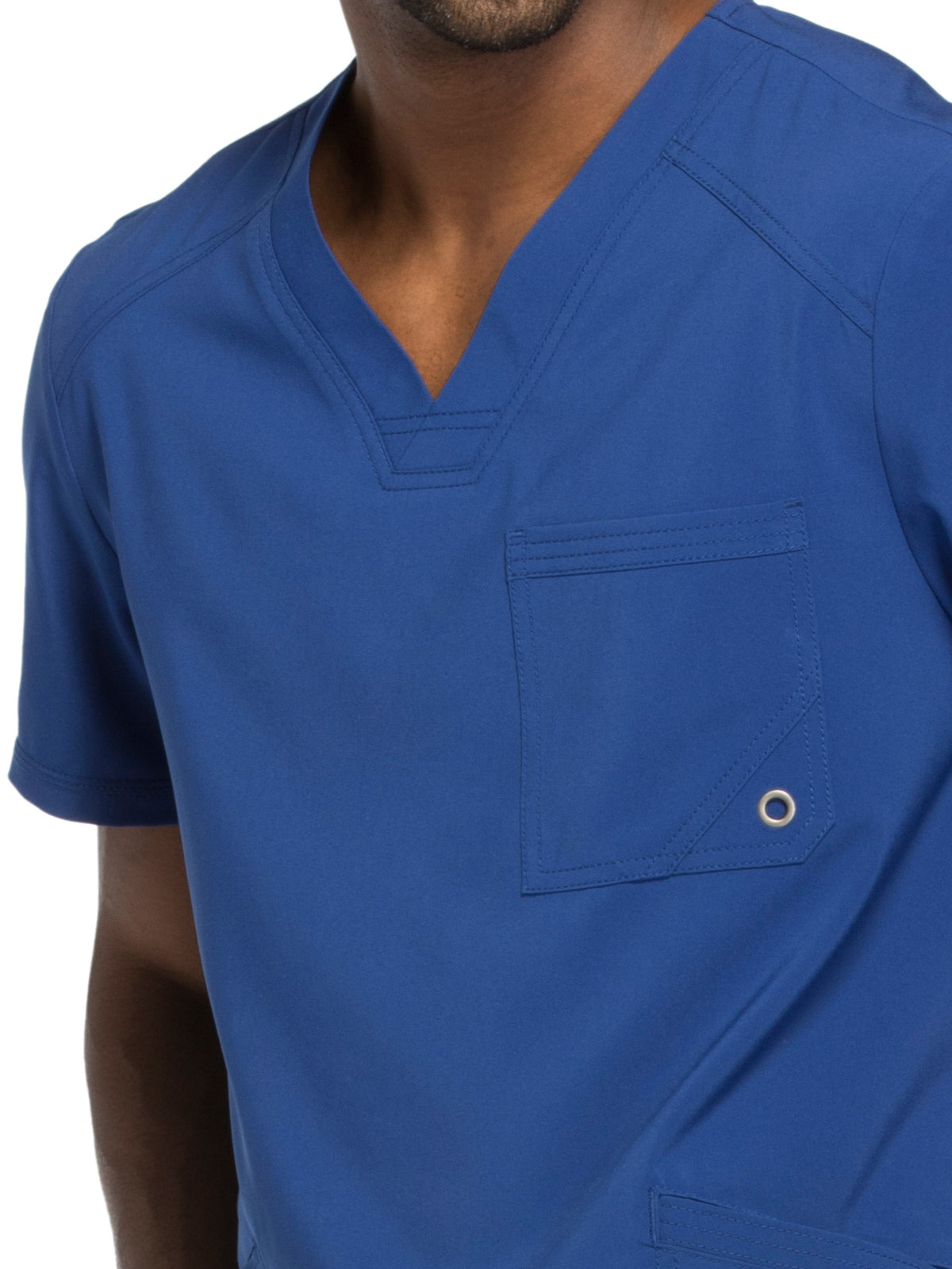 Men's Three-Pocket V-Neck Top