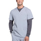 Men's Three-Pocket V-Neck Scrub Top