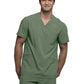 Men's Three-Pocket V-Neck Scrub Top