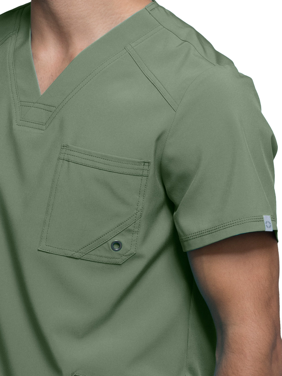 Men's Three-Pocket V-Neck Top