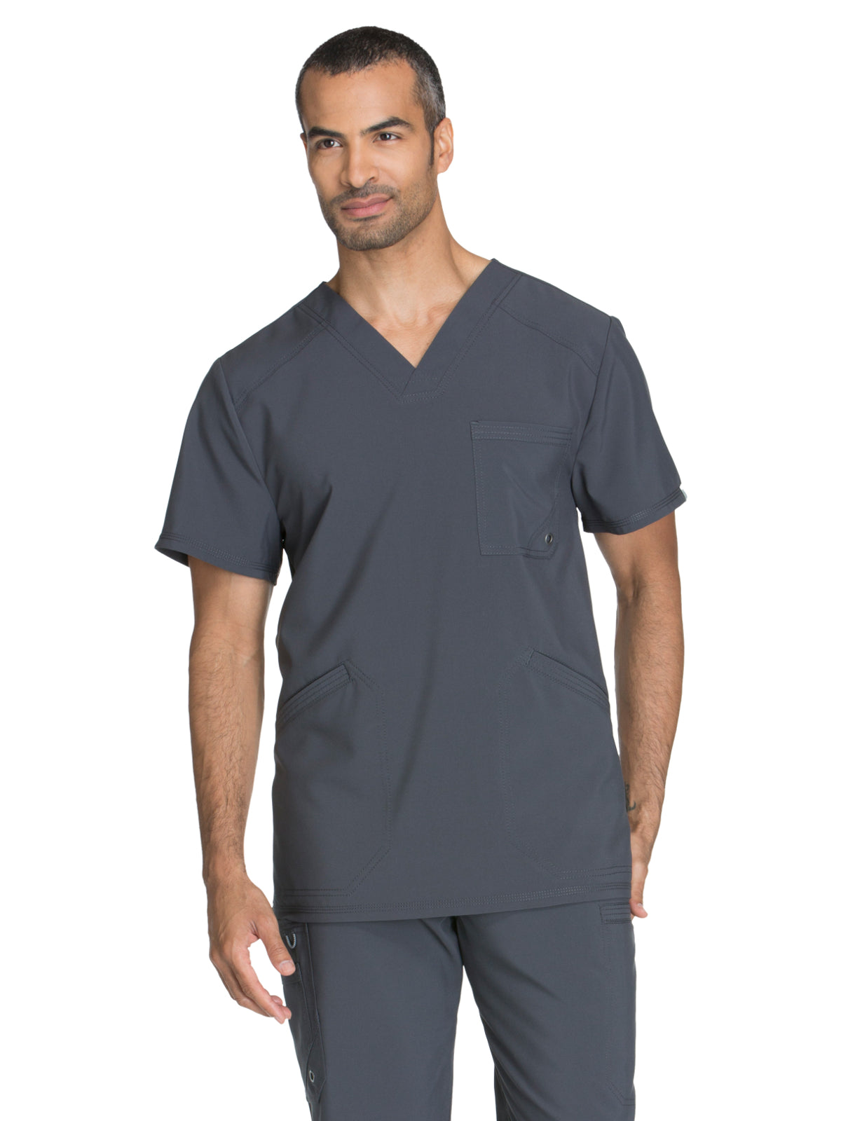 Men's Three-Pocket V-Neck Top