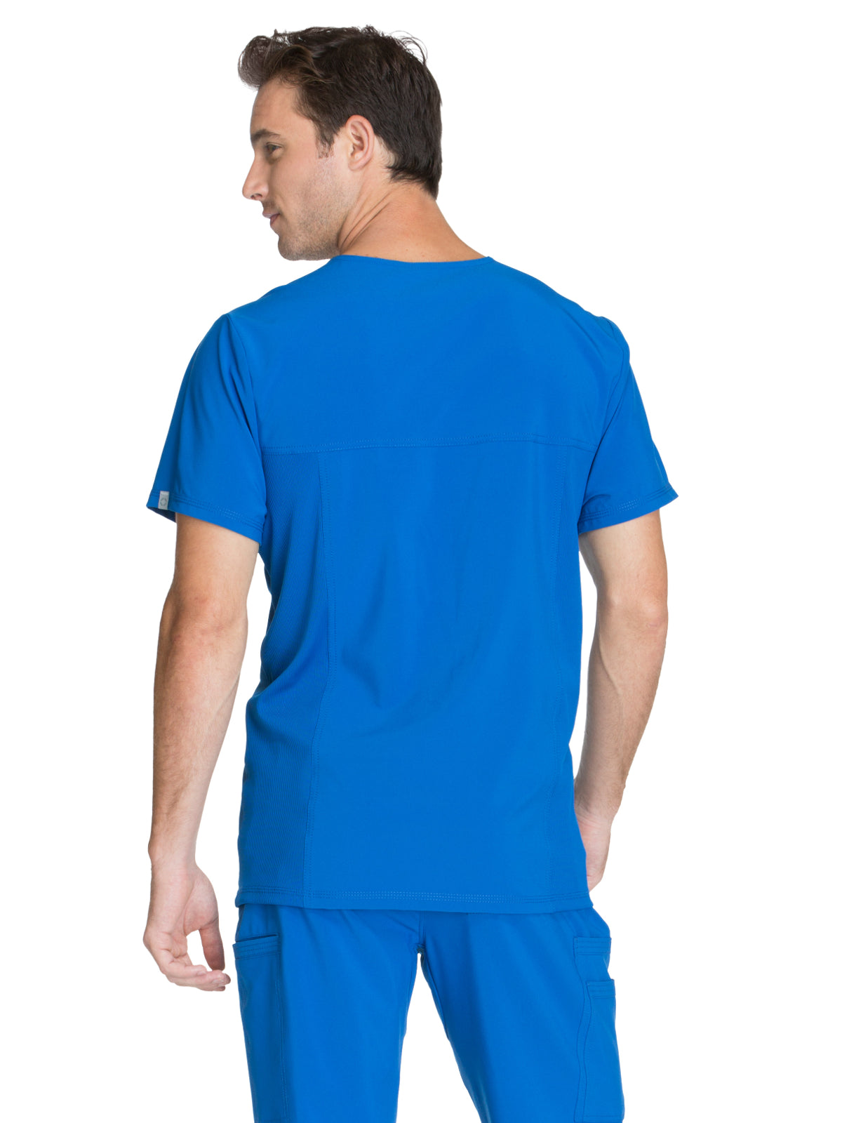 Men's Three-Pocket V-Neck Scrub Top