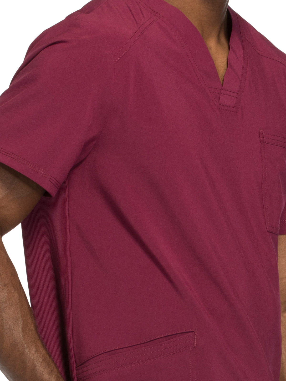 Men's Three-Pocket V-Neck Top