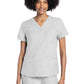Women's 3-Pocket V-Neck Top - CK961A - White