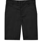 Children's Unisex Flat Front Shorts - CR201X - Black