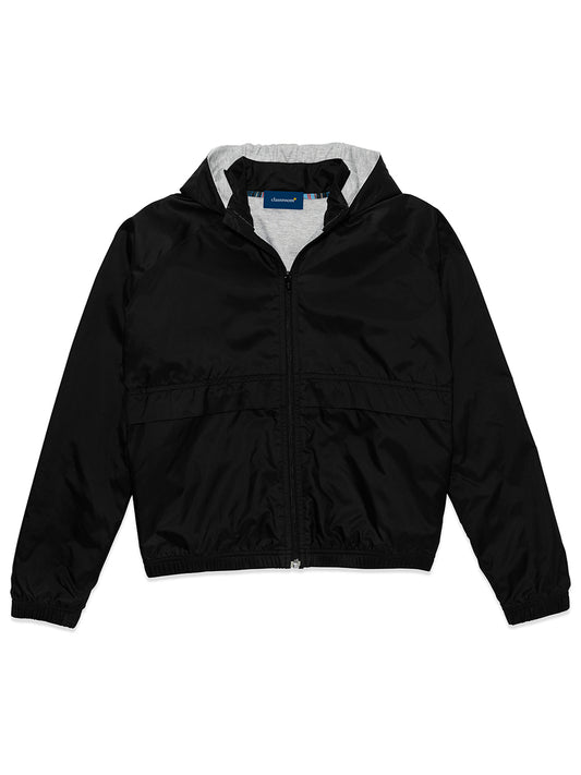 Unisex 4-Pocket Rain Jacket - CR310J - Black