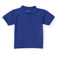 Unisex Toddler Short Sleeve Pique Polo - CR832D - Royal