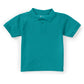 Unisex Toddler Short Sleeve Pique Polo - CR832D - Teal