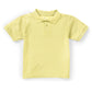 Unisex Toddler Short Sleeve Pique Polo - CR832D - Yellow