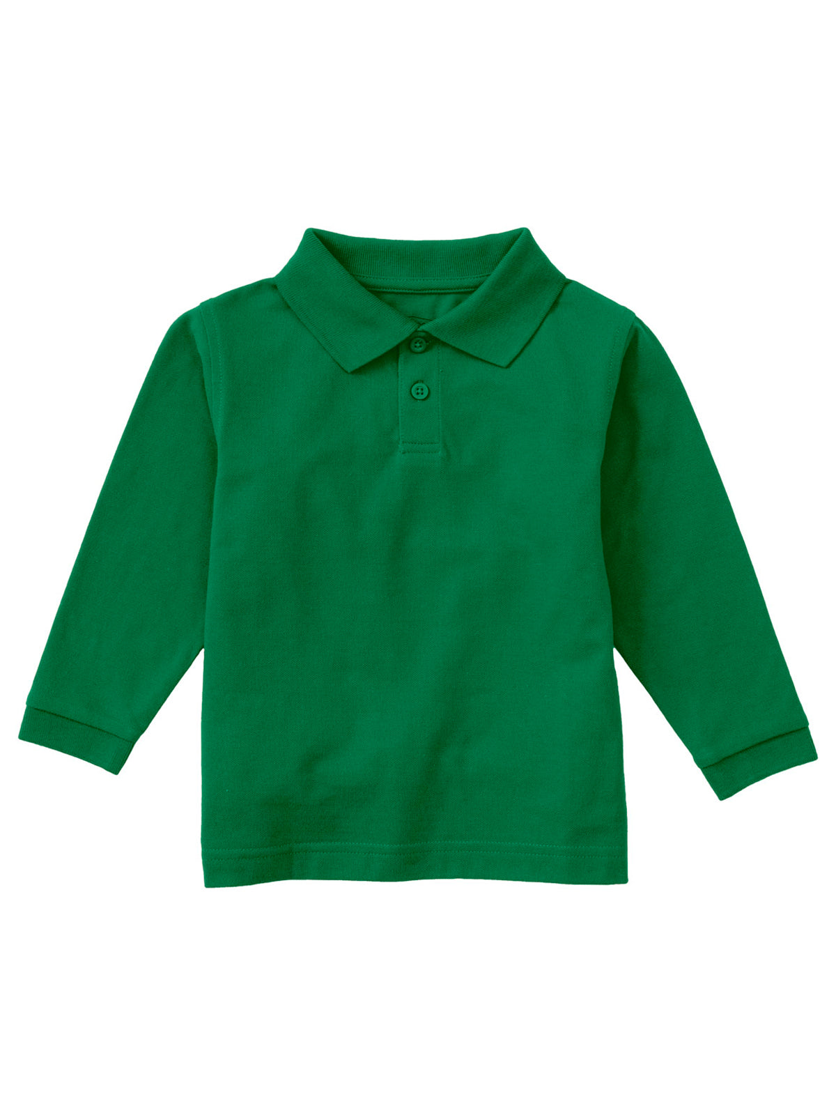 Children's Unisex Long Sleeve Pique Polo