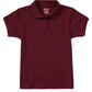 Junior Girls' Short Sleeve Fitted Interlock Polo