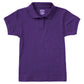 Junior Girls' Short Sleeve Fitted Interlock Polo